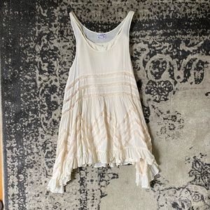 Free People Womens Voile lace Trapeze Slip size xs